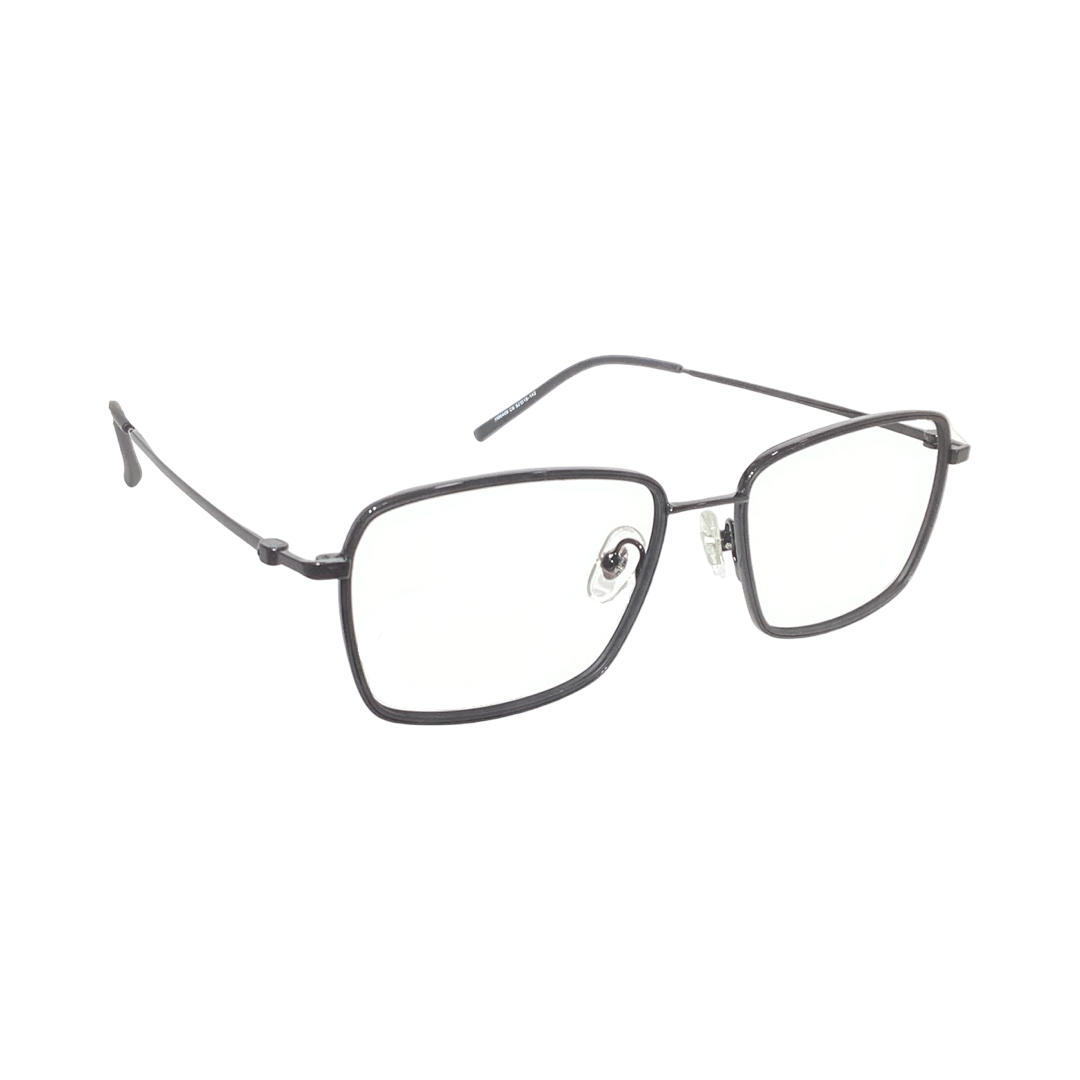 Wolfeyes 409 Metal Black Square Full Frame 52