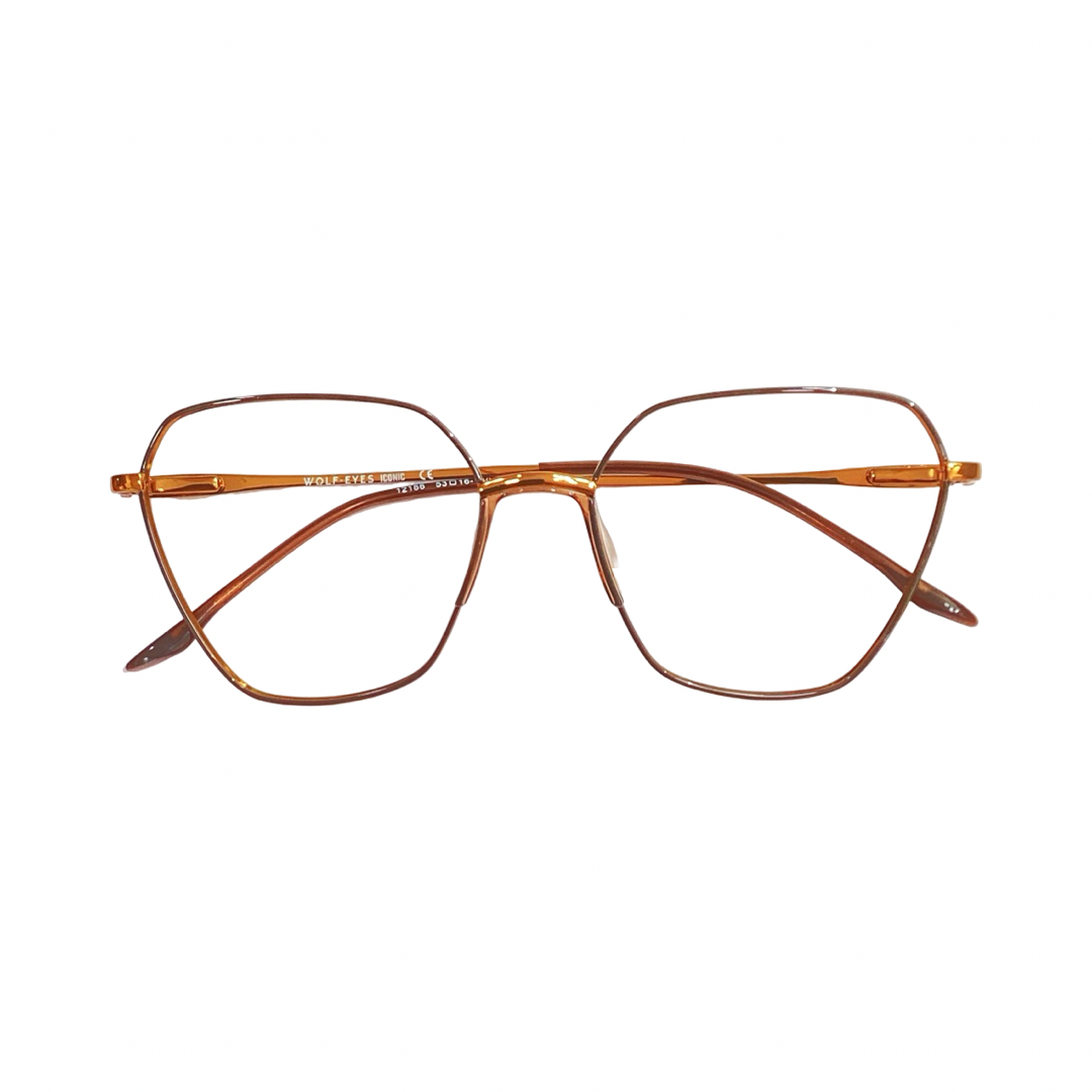 Wolfeyes 12186 Metal Brown Hexagon Full Frame 53