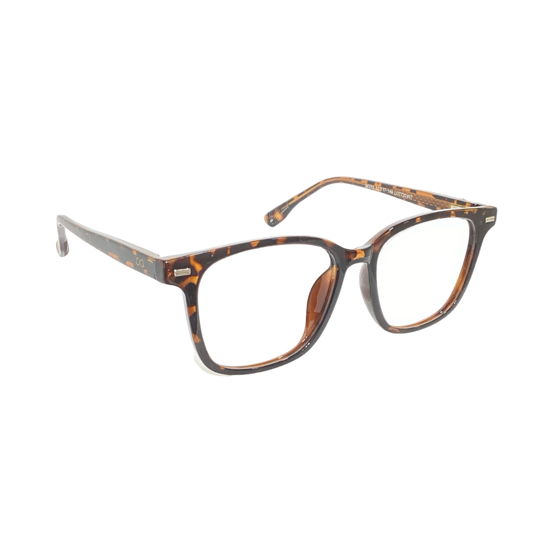 Infinity Pro 36203 Tr Flexi Leopard Brown Wayfarer Full Frame 52