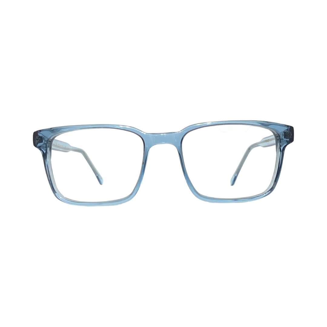 I Peace M373 Acetate Blue Square Full Frame 52