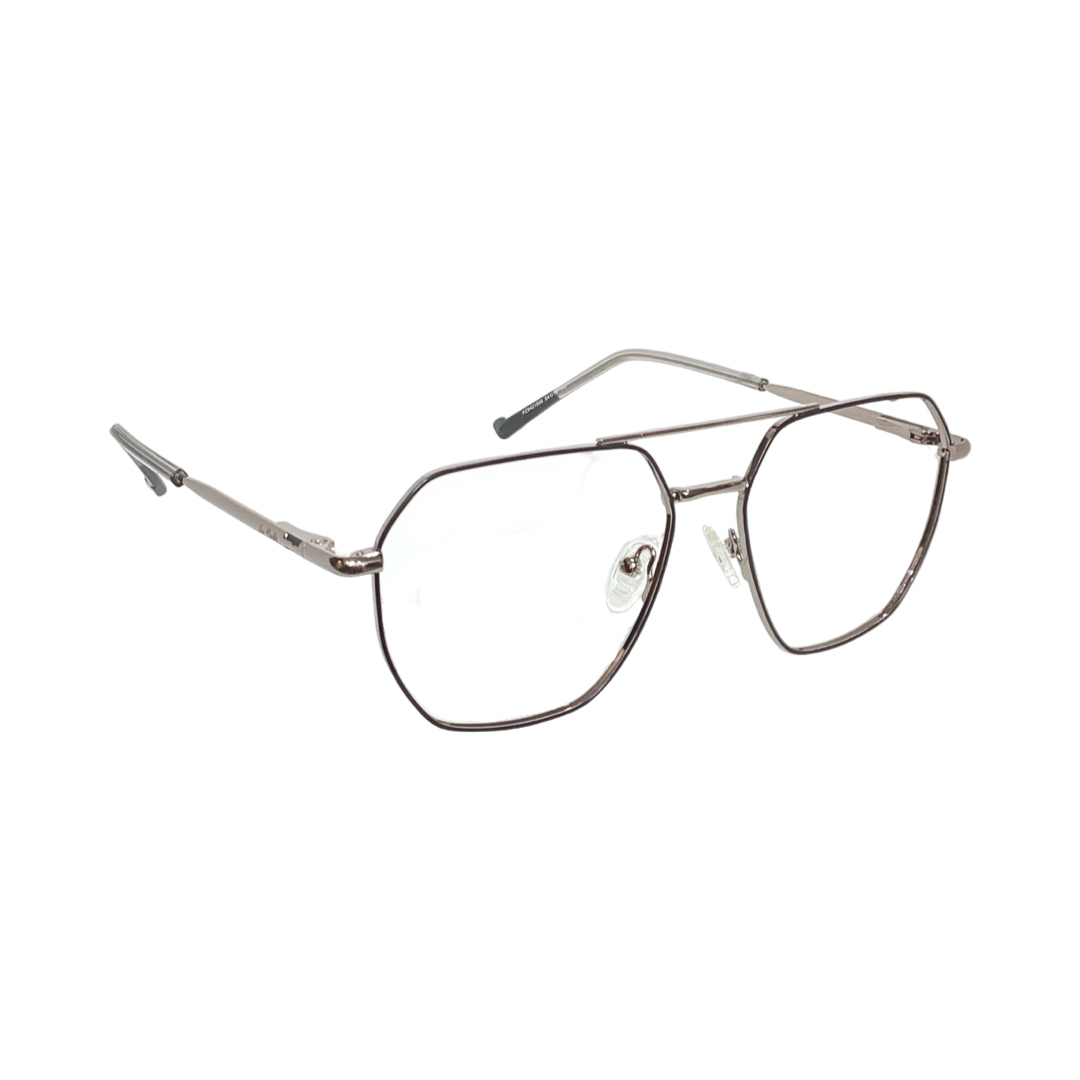 Lue Carlet Pz9421506 Metal Silver Black Retro Full Frame 54