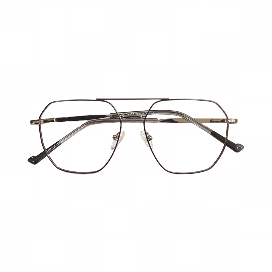 Lue Carlet Pz9421506 Metal Silver Black Retro Full Frame 54