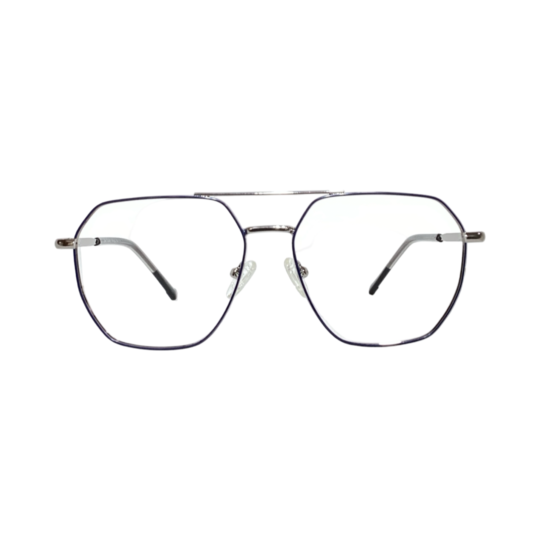 Lue Carlet Pz9421506 Metal Silver Blue Retro Full Frame 54