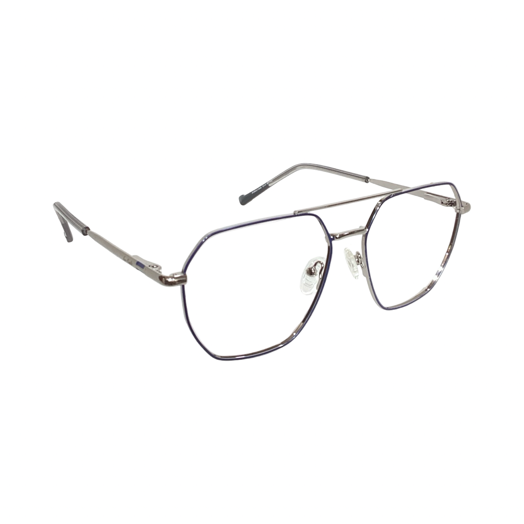 Lue Carlet Pz9421506 Metal Silver Blue Retro Full Frame 54