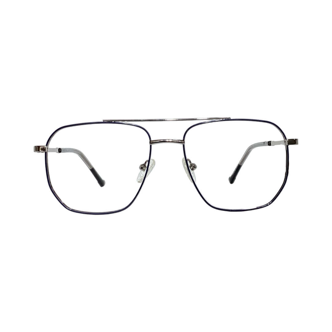 Lue Carlet Pz9421503 Metal Silver Blue Retro Full Frame 53
