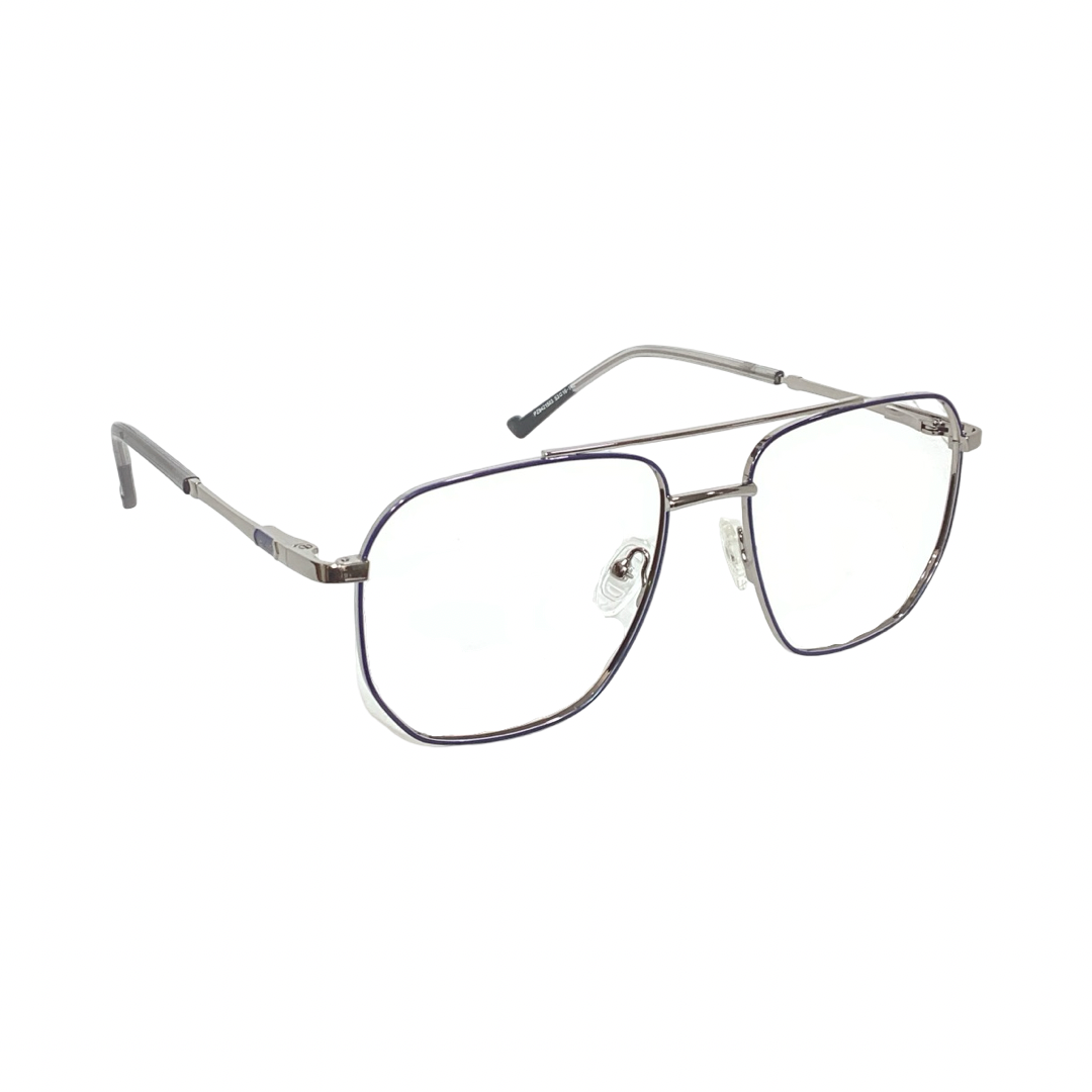 Lue Carlet Pz9421503 Metal Silver Blue Retro Full Frame 53