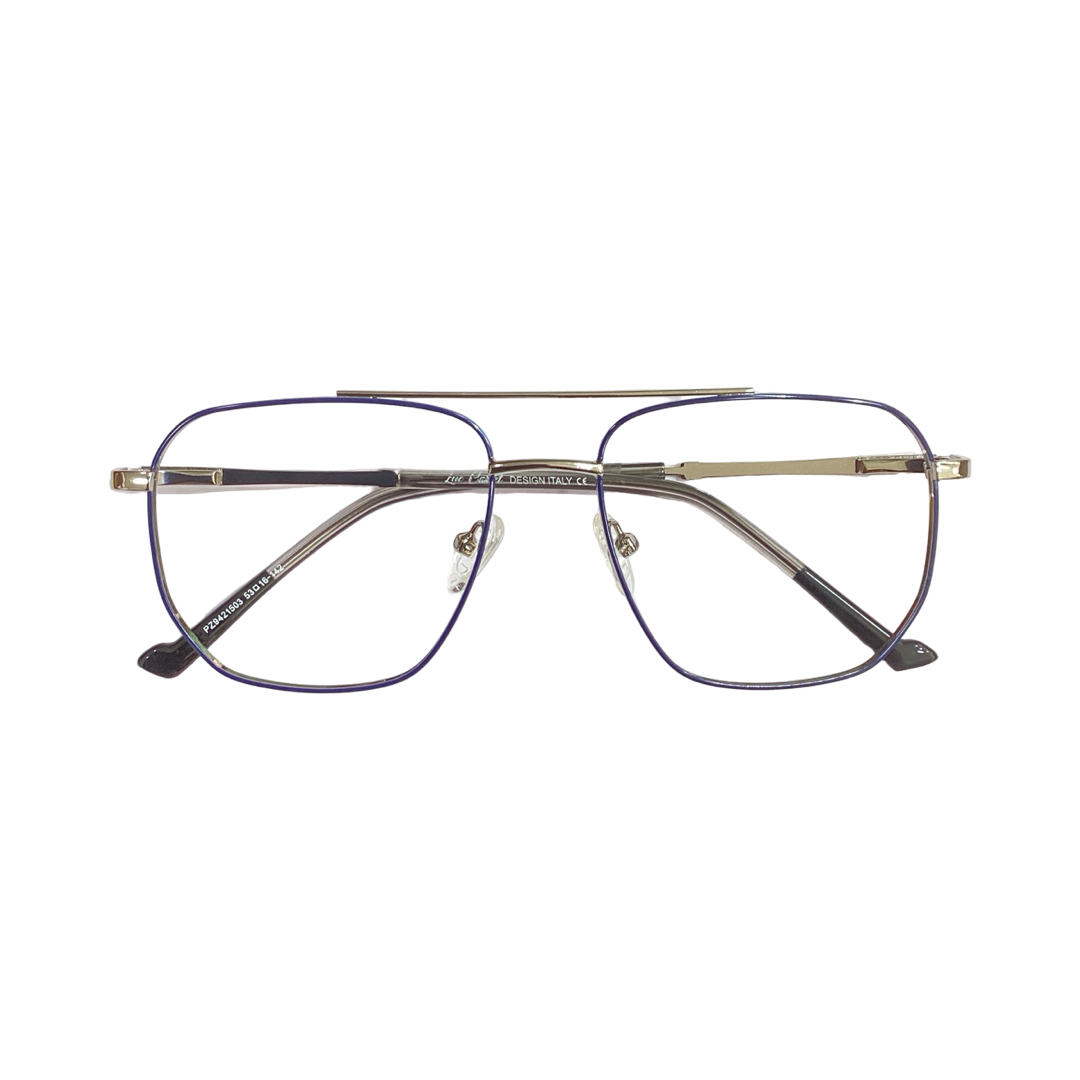 Lue Carlet Pz9421503 Metal Silver Blue Retro Full Frame 53