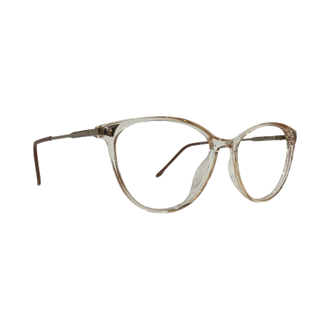 World 1252906 Tr Flexi Light Brown Cat Eyes Full Frame 50