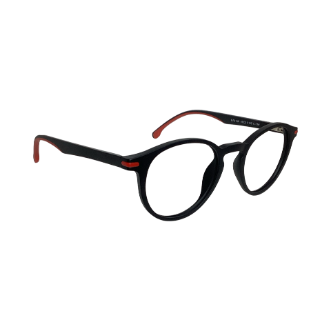 Robert Gabriel Mr01 01 Tr Flexi Black Red Round Full Frame 49