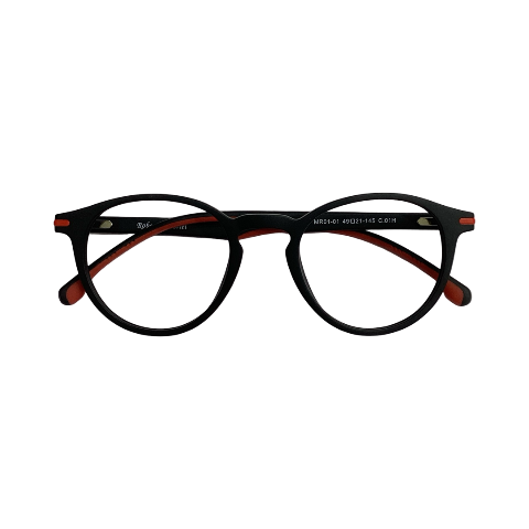 Robert Gabriel Mr01 01 Tr Flexi Black Red Round Full Frame 49