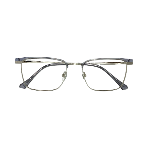 Frank Mullar H00145 Metal Silver Club Master Full Frame 54