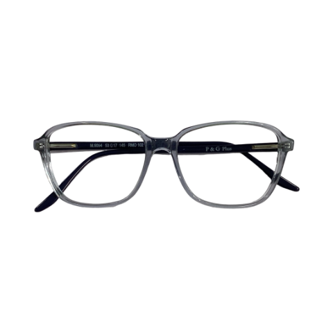 P G M9064 Acetate Light Gray Cat Eyes Full Frame 51