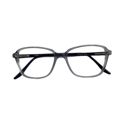 P G M9064 Acetate Light Gray Cat Eyes Full Frame 51
