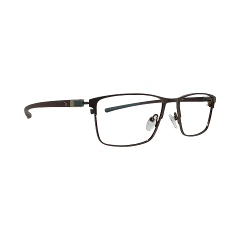 Walnut St6002 Metal Brown Rectangle Full Frame 54