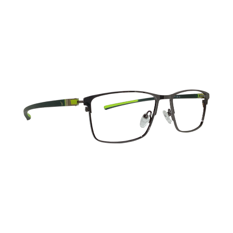 Walnut St6002 Metal Metalic Gray Green Rectangle Full Frame 54