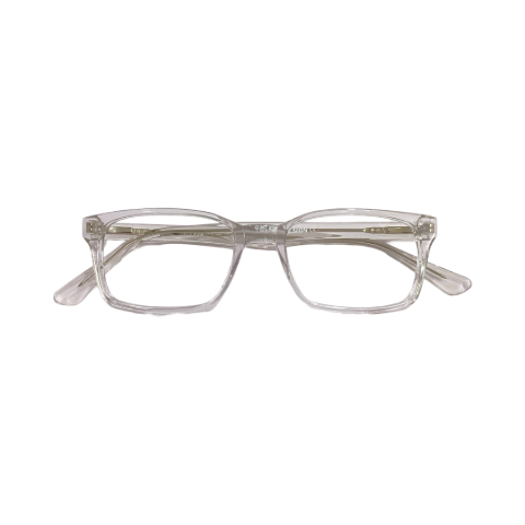 Trendy M7052 Acetate Cristal White Rectangle Full Frame 52