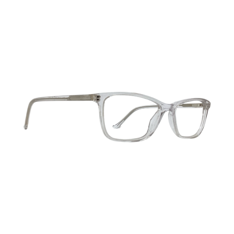 Trendy M915 Acetate Cristal White Oval Full Frame 52