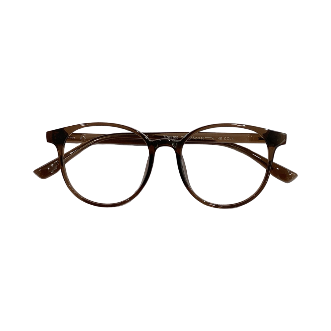 Infinity Pro Tr85100 Tr Flexi Brown Round Full Frame 52