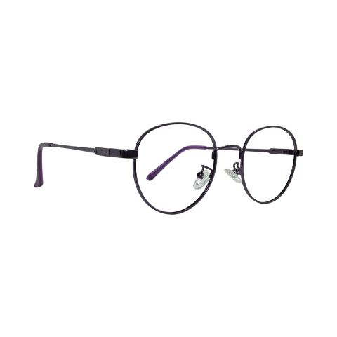 High Street  2416204 Metal Purple Round Full Frame 48