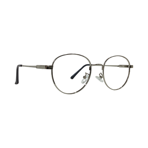 High Street  2416204 Metal Silver  Round Full Frame 48