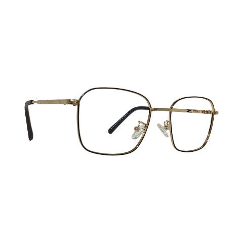 Olive 2413007 Metal Black Gold Square Full Frame 50