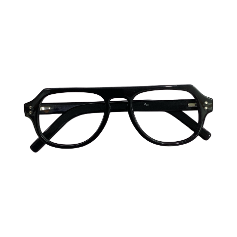 Eyeplus M7068 Acetate Black Retro Full Frame 52