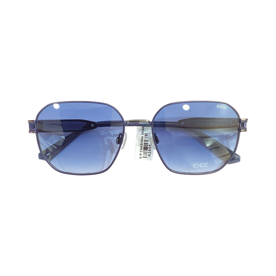 Idee S3318 Metal Blue Hexagon Full Frame 57
