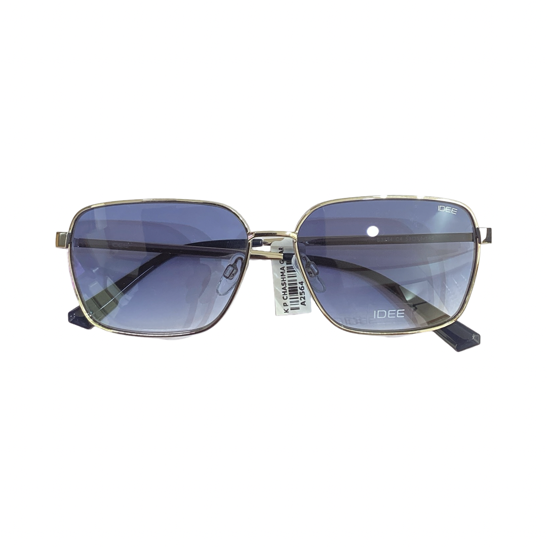 Idee S3284 Metal Silver Blue Square Full Frame 59
