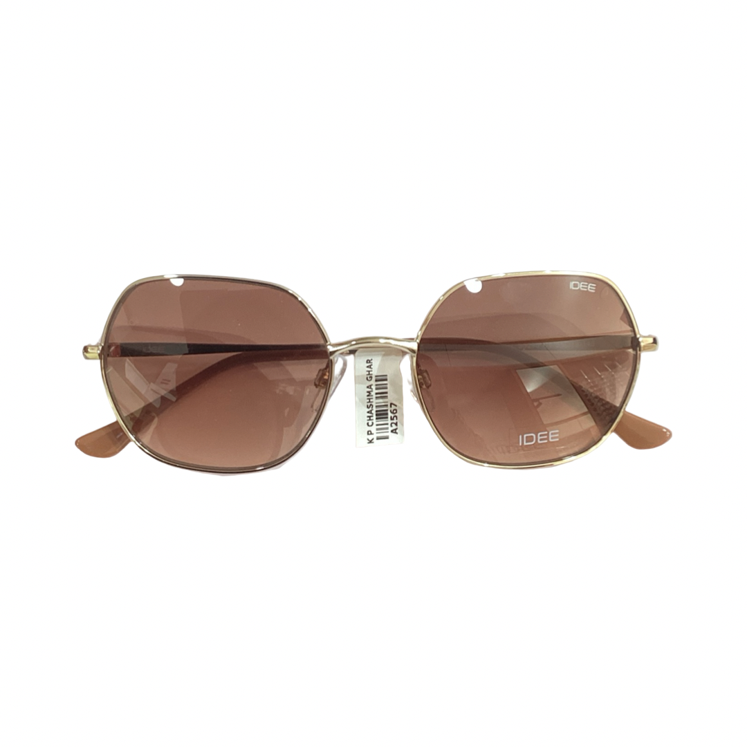 Idee S3290 Metal Gold Brown Hexagon Full Frame 55