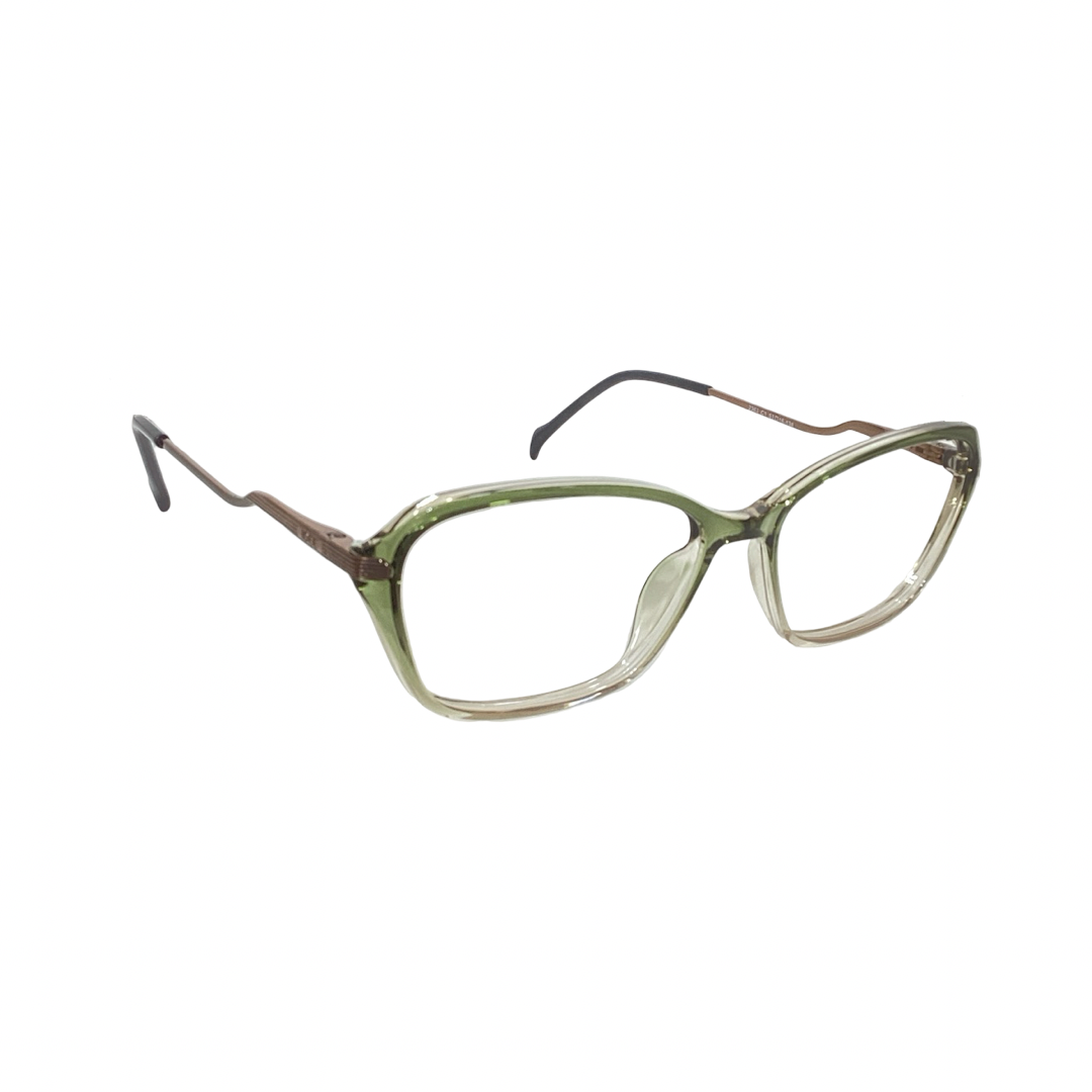 Idee 2363 Tr Flexi Green Cat Eyes Full Frame 53