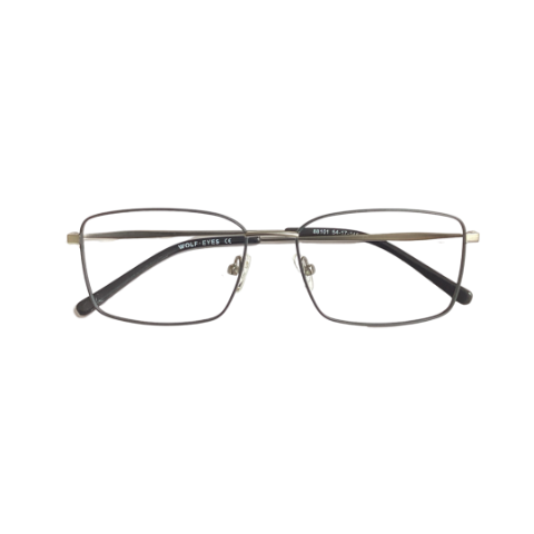 Wolfeyes 88101 Metal Black Square Full Frame 54