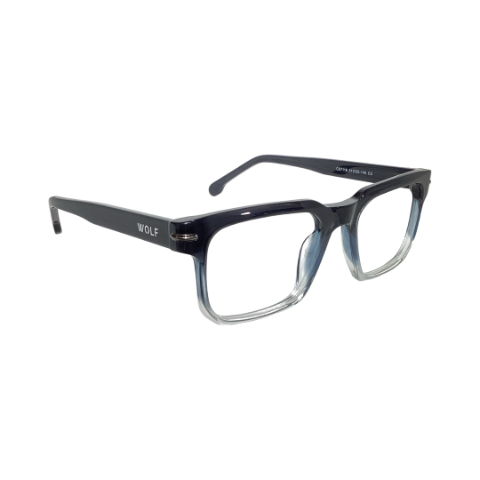 Wolfeyes Cs7118 Acetate Blue Square Full Frame 51