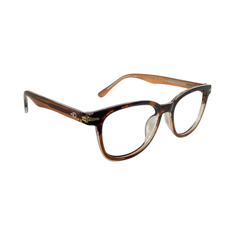 Offview M3306 Tr Flexi Leopard Brown Wayfarer Full Frame 50