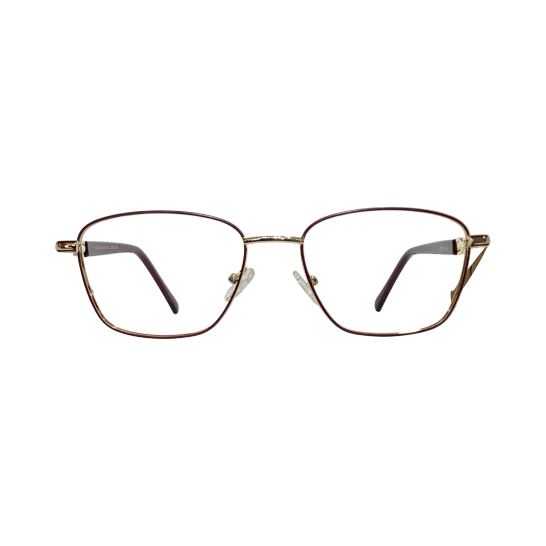 David Jacobs Jh1771 Metal Gold Brown Oval Full Frame 51