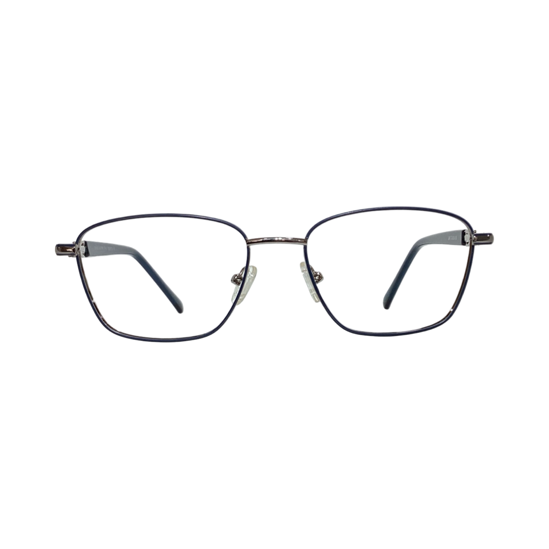 David Jacobs Jh177 Metal Metalic Gray Blue Oval Full Frame 51