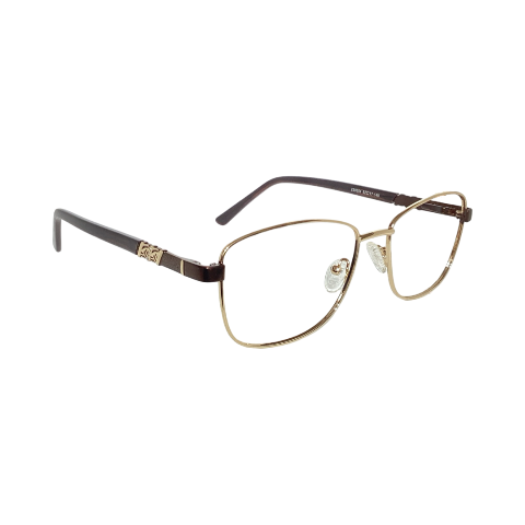 Trends 250604 Metal Gold Oval Half Frame 52