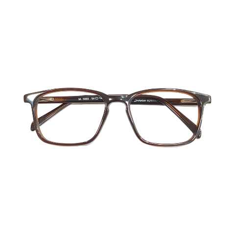 Scholar M1050 Acetate Brown Square Full Frame 54