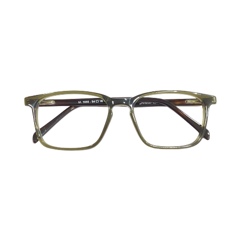 Scholar M1050 Acetate Gray Square Full Frame 54