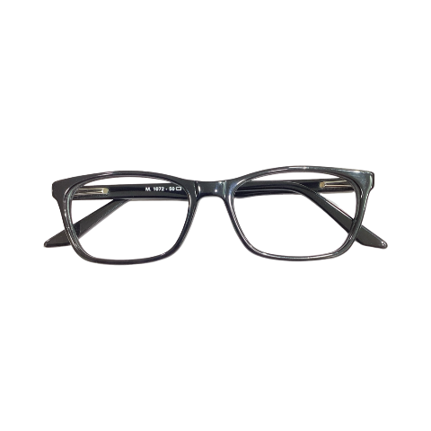 Scholar M1072 Acetate Black Rectangle Full Frame 50