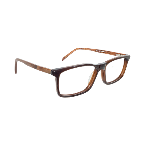 Scholar M1041 Acetate Wooden Rectangle Full Frame 52