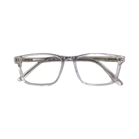 Scholar M1021 Acetate Cristal White Rectangle Full Frame 52