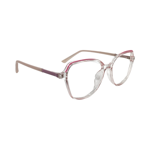 Tigern Ps258409 Tr Flexi Pink Cat Eyes Full Frame 51