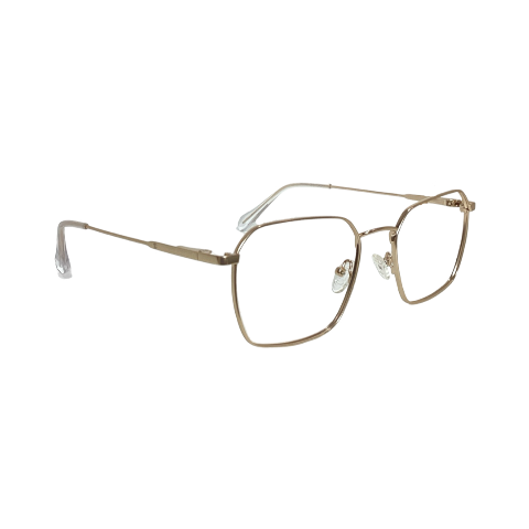 Jhon Carlose 251803 Metal Gold Square Full Frame 53