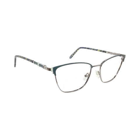 Versilas 9120101 Metal  Olive Green Cat Eyes Full Frame 49