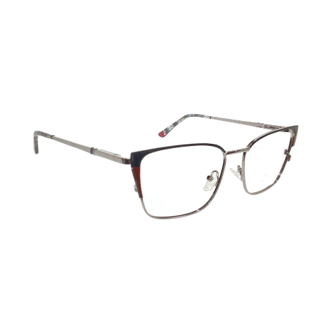 Versilas 9120103 Metal  Black Silver Cat Eyes Full Frame 51