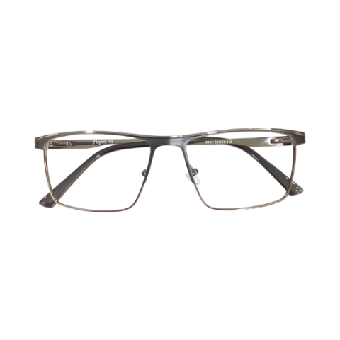 Finger 9004 Metal  Gray Black Square Full Frame 56