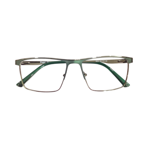 Finger 9004 Metal  Gray Green Square Full Frame 56