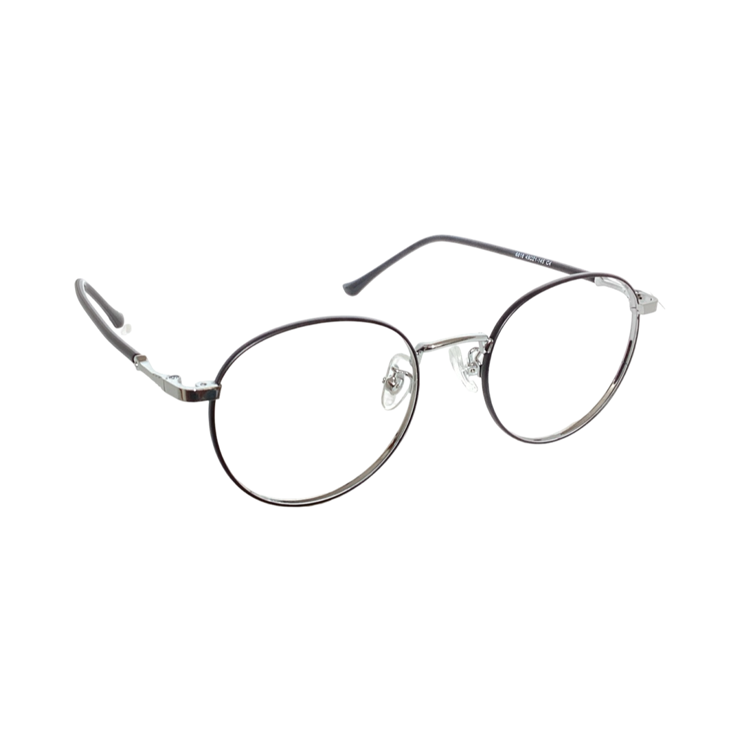 Trends 6818 Metal Sliver Black Round Full Frame 49