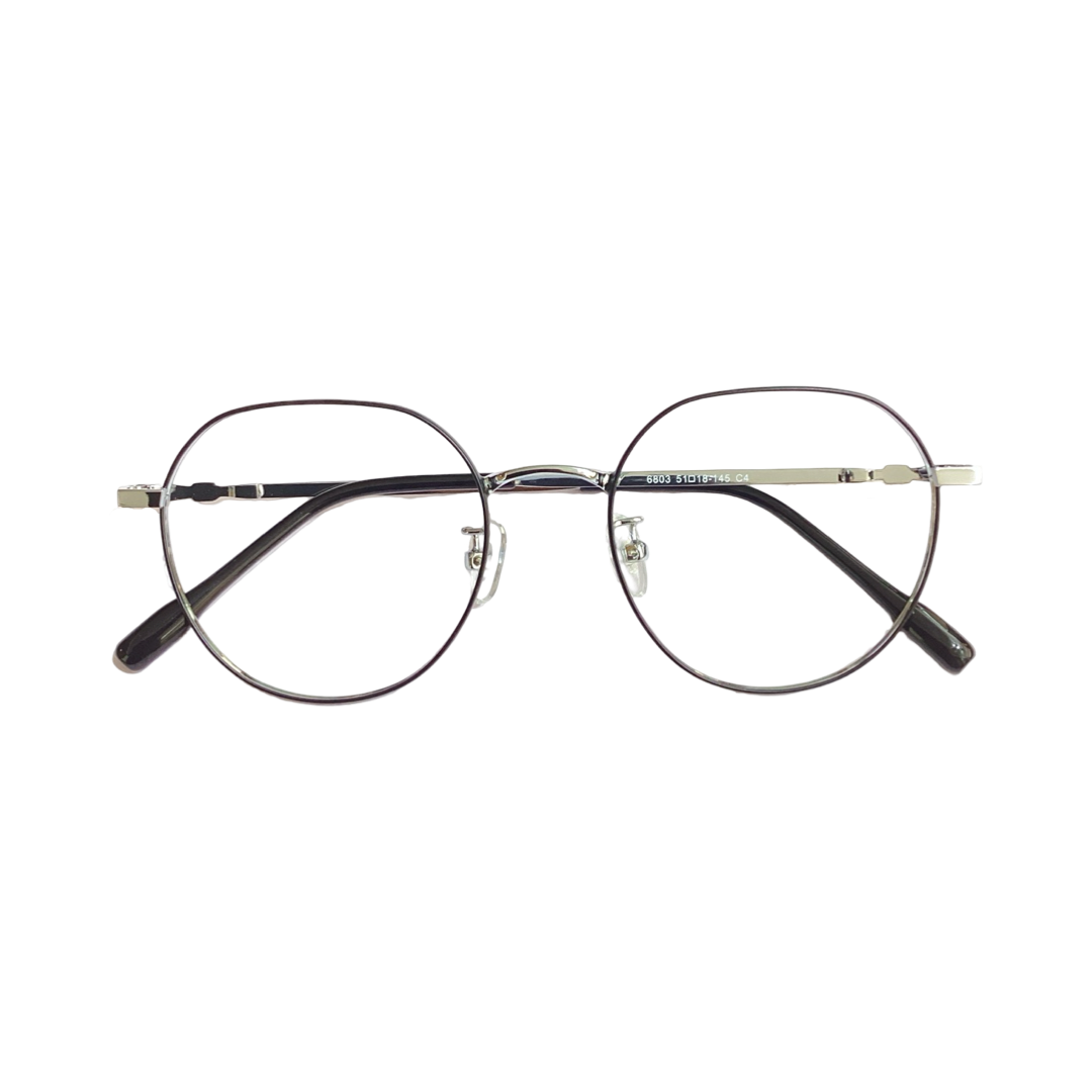 Trends 6803 Metal Silver Black Hexagon Full Frame 51
