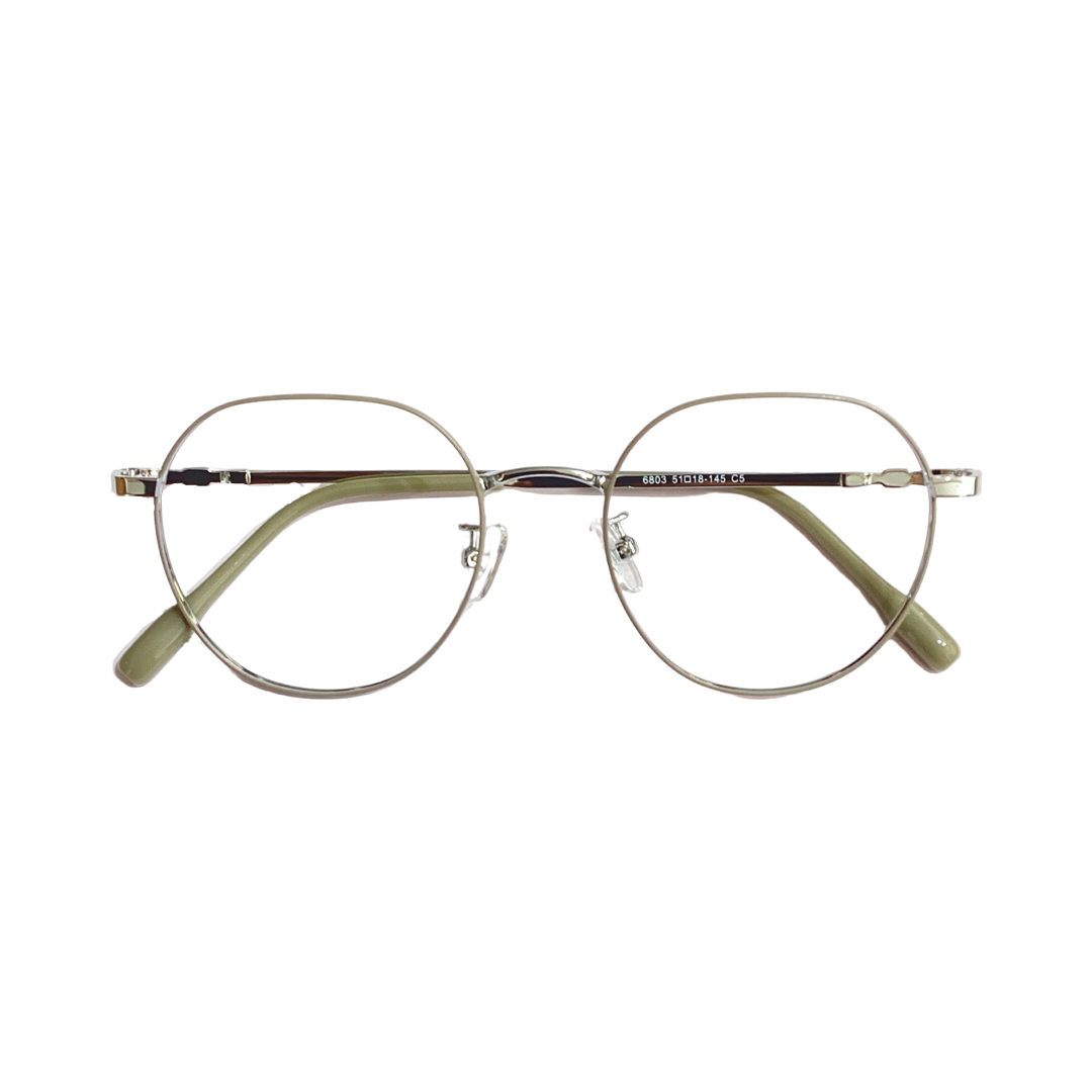 Trends 6803 Metal Silver Cream Hexagon Full Frame 51